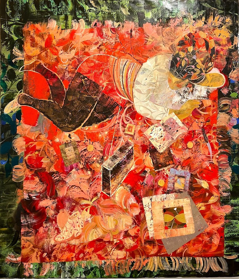 Evening 150x140 2023 Oil on Canvas