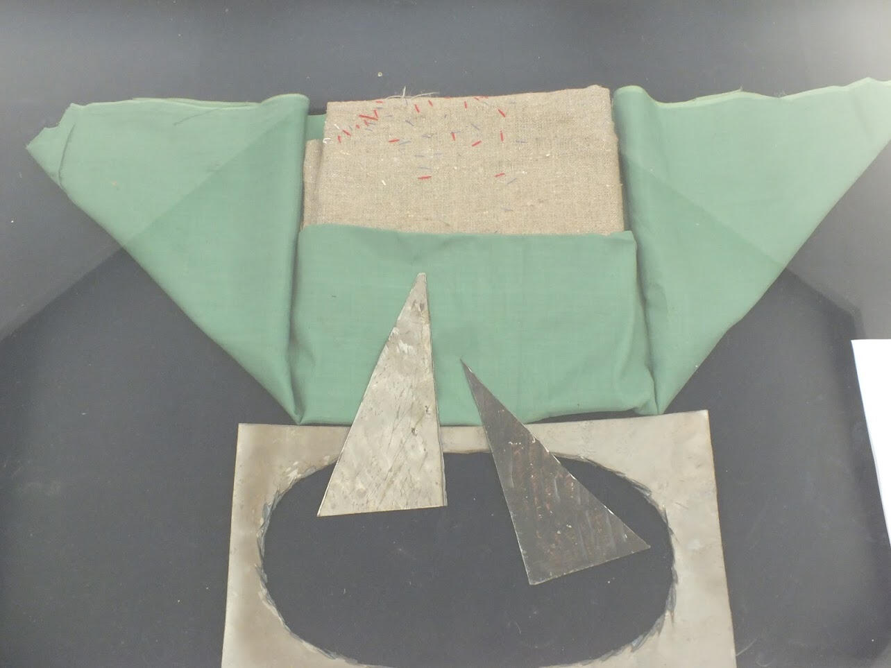 Suprematism leaves wounds on the body of tradition, 2016. Installation