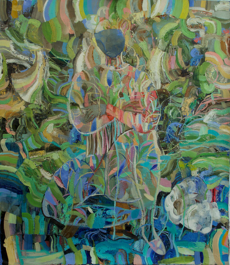 Barbarian Song 130x150 2018 Oil on Canvas