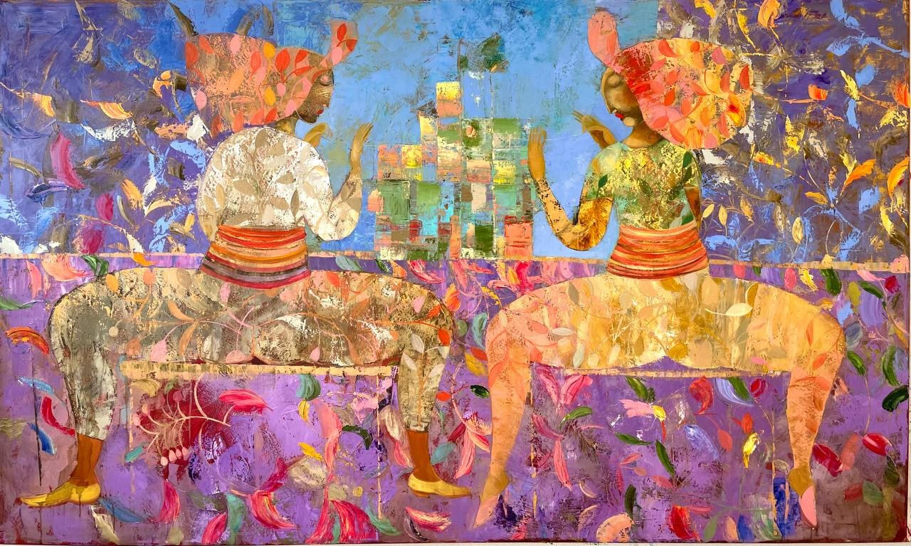 Game, 2023 Oil on canvas, 120 × 200 cm