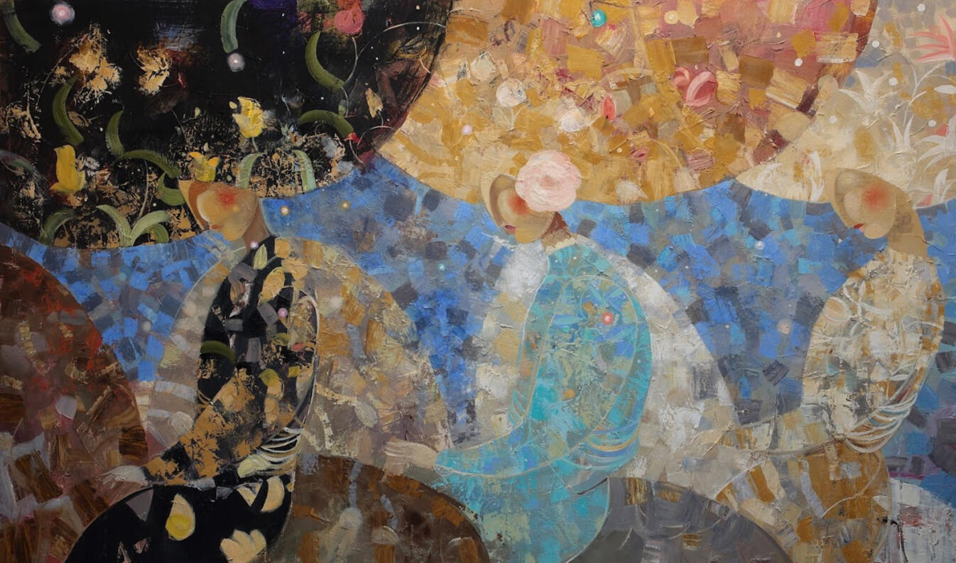 Road Home 200x120 2023 Oil on Canvas
